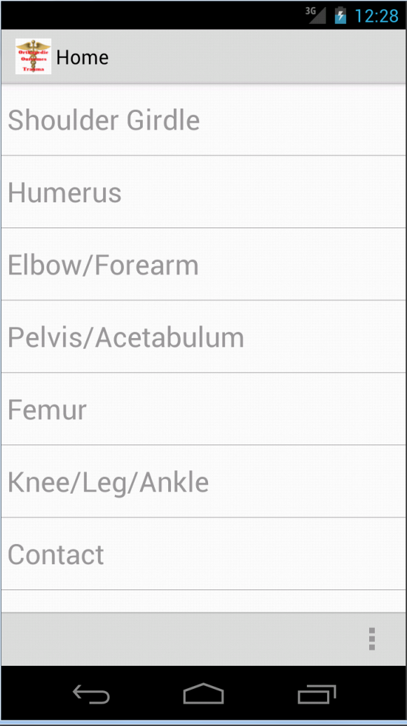 Orthopedic Outcomes - Trauma Screen 1