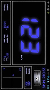 Droid Dashboard (Blue) Screenshots 0