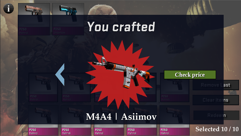 Trade Contract Simulator Screen 3