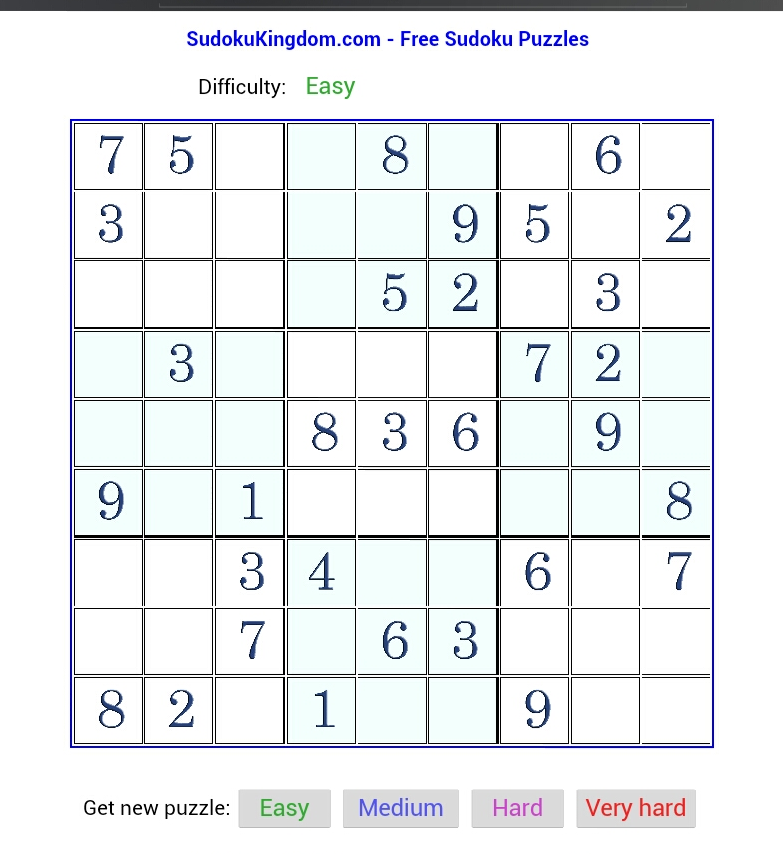Play Sudoku Online Free DriverLayer Search Engine