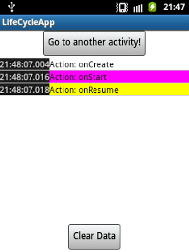 LifeCycleApp