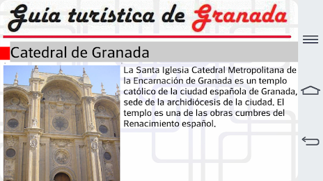 Granada tourist guide poster 5