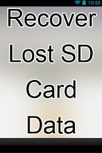 Recover Lost SD Card Data