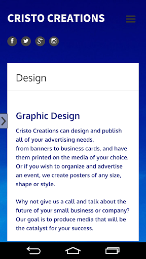 【免費商業App】Cristo Creations-APP點子