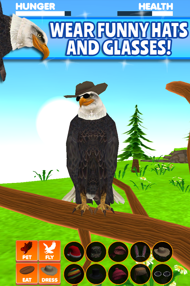 Virtual Pet Eagle Screen 3