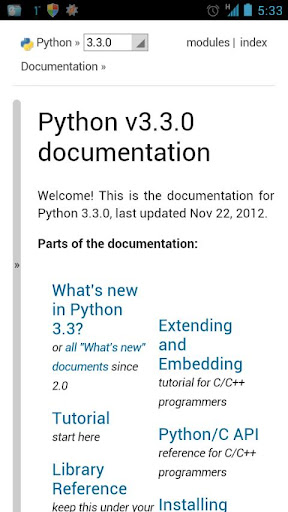 Docs for Python v3.4.1