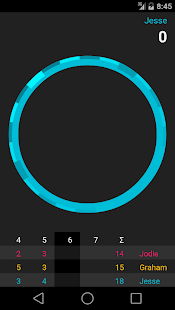 Rounds — score pad