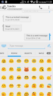 Download Theme zppo for EvolveSMS APK for Android