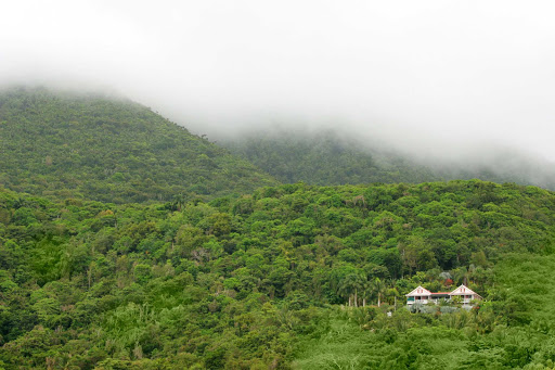 Nevis-home-Nevis-Peak - A home on Nevis Peak on the island of Nevis.