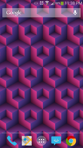 【免費個人化App】Parallax Cube Live Wallpaper-APP點子