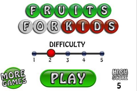 Learn Fruit for Kids