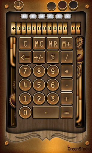 Steampunk calculator