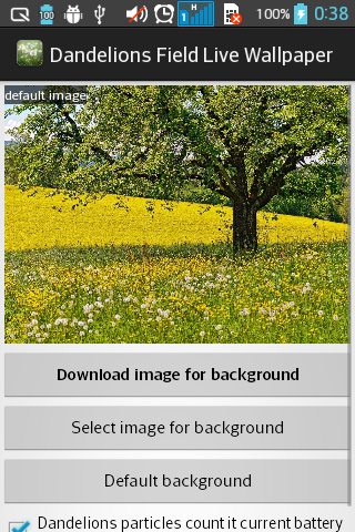 【免費個人化App】Dandelion Field Live Wallpaper-APP點子