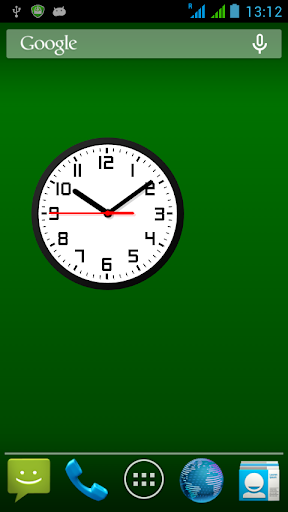 Analog Clock Widget PlusSize-7