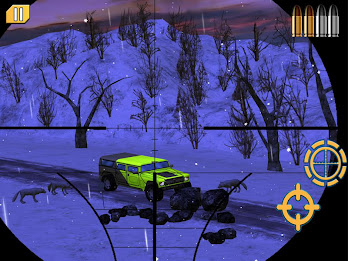 Wild Wolf Hunter Winter Sniper poster 2