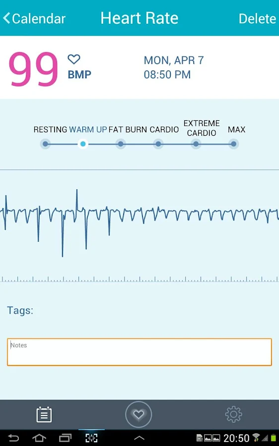 Heart Rate BPM Monitor: Cardio - screenshot
