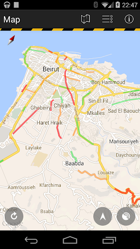 طريقك Traffic for Lebanon