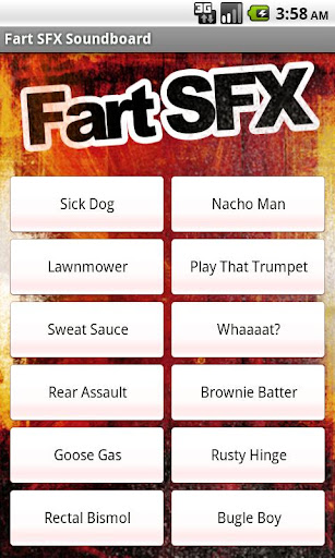Fart SFX Soundboard