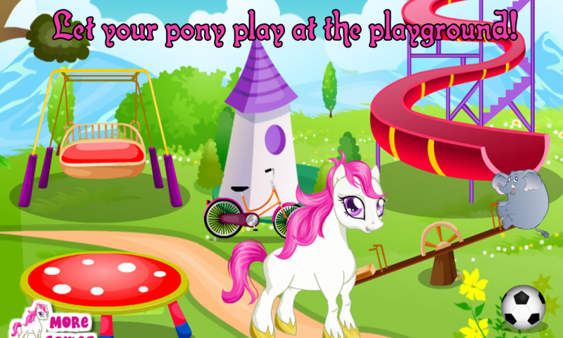Cute pony care – girl game Screen 3