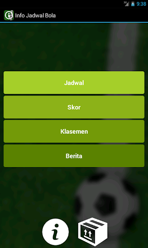 Info Jadwal Bola