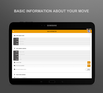 Victor Ek move application Screenshots 5