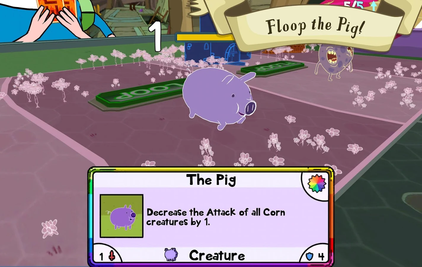 Card Wars - Adventure Time - screenshot