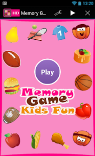 Memory Game Kids Fun Screenshots 1