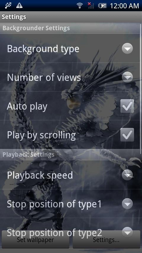 White Dragon Storm Screen 3