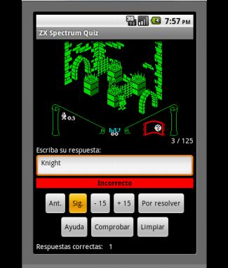ZX Spectrum Quiz Screen 3