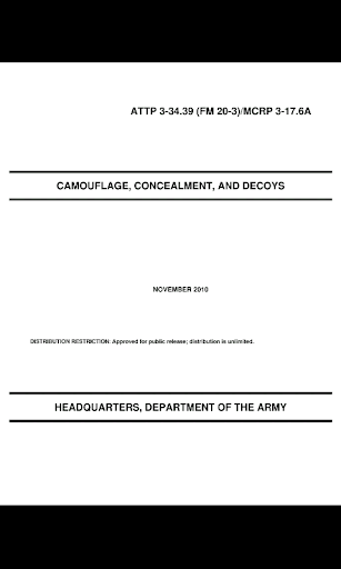 Army Camouflage Concealment