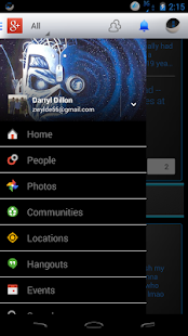 KRUSHED BLUE CM11 THEMECHOOSER - screenshot thumbnail