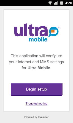 Ultra Mobile Phone Setup