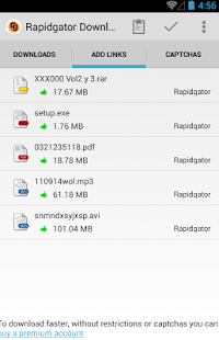 Free Downloader for Rapidgator APK