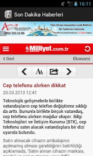 Son Dakika  Haberleri Screenshots 2