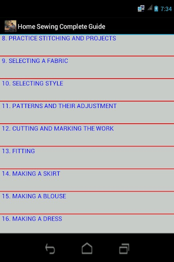 【免費教育App】Home Sewing Complete Guide-APP點子
