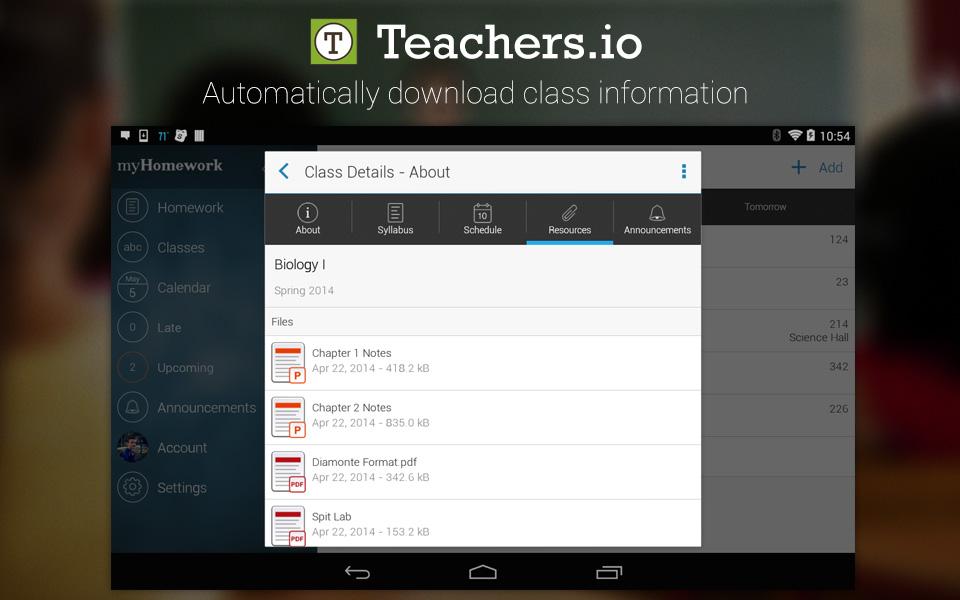 myhomework android