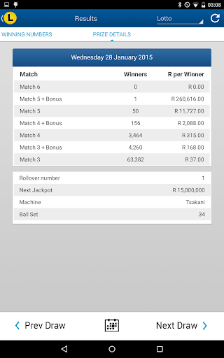 【免費新聞App】SA Lotto & Powerball Results-APP點子