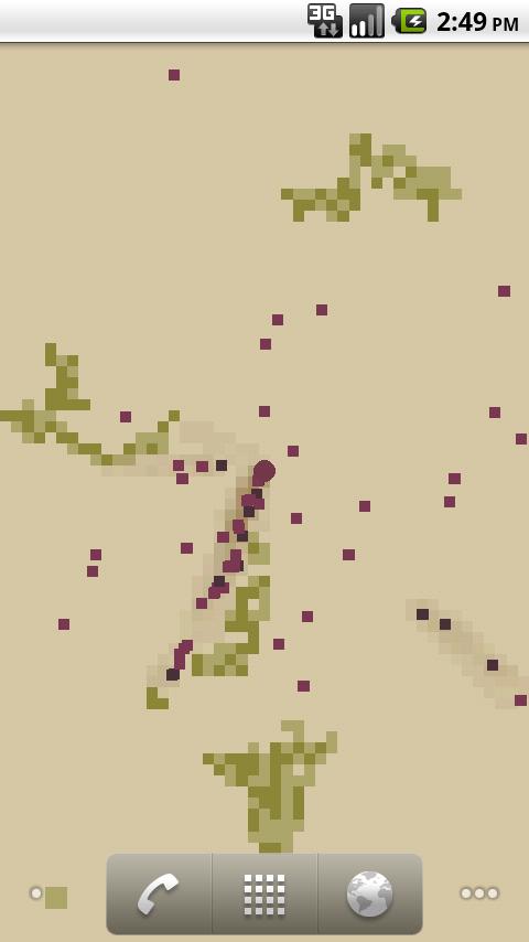 Pixel Ants Pro Live Wallpaper Screen 3