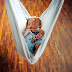 sleeping hero by Asrul CikguOwn - Babies & Children Children Candids