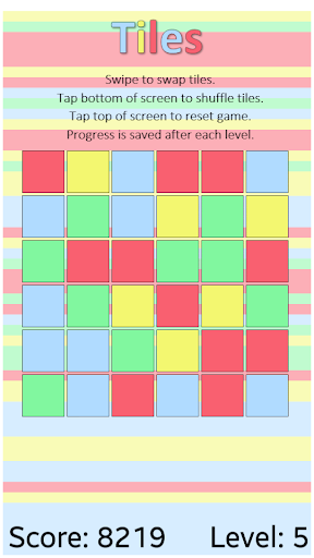 【免費解謎App】Tiles: Swap to Match-APP點子