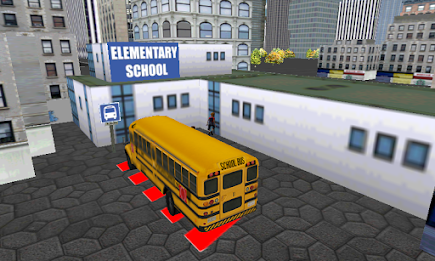 Schoolbus Driving Simulator 3D poster 8