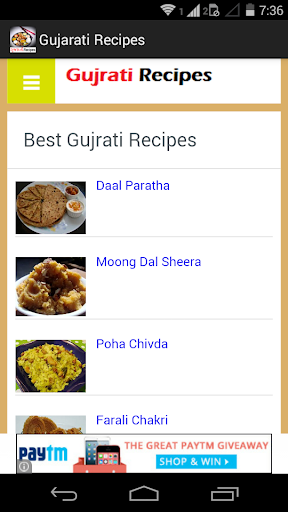 Gujarati Recipes Collection