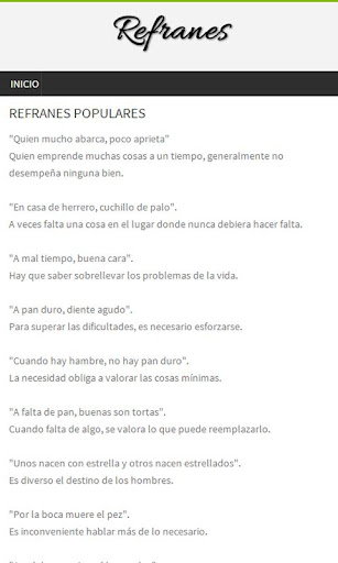 【免費書籍App】Refranes, Frases Celebres-APP點子