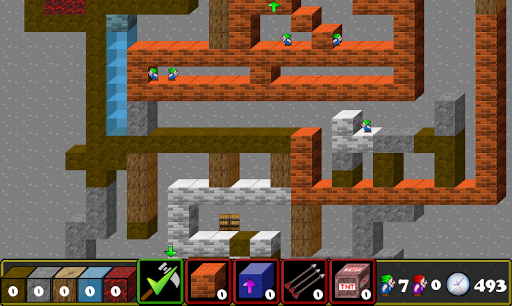 【免費策略App】Lemmings Minecraft Fusion-APP點子