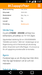 Free Biluppgifter vägtrafikregister APK