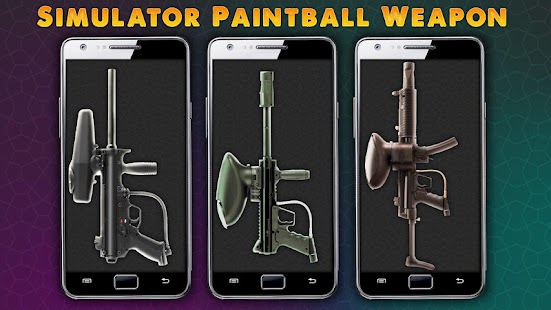 Simulator Paintball Weapon