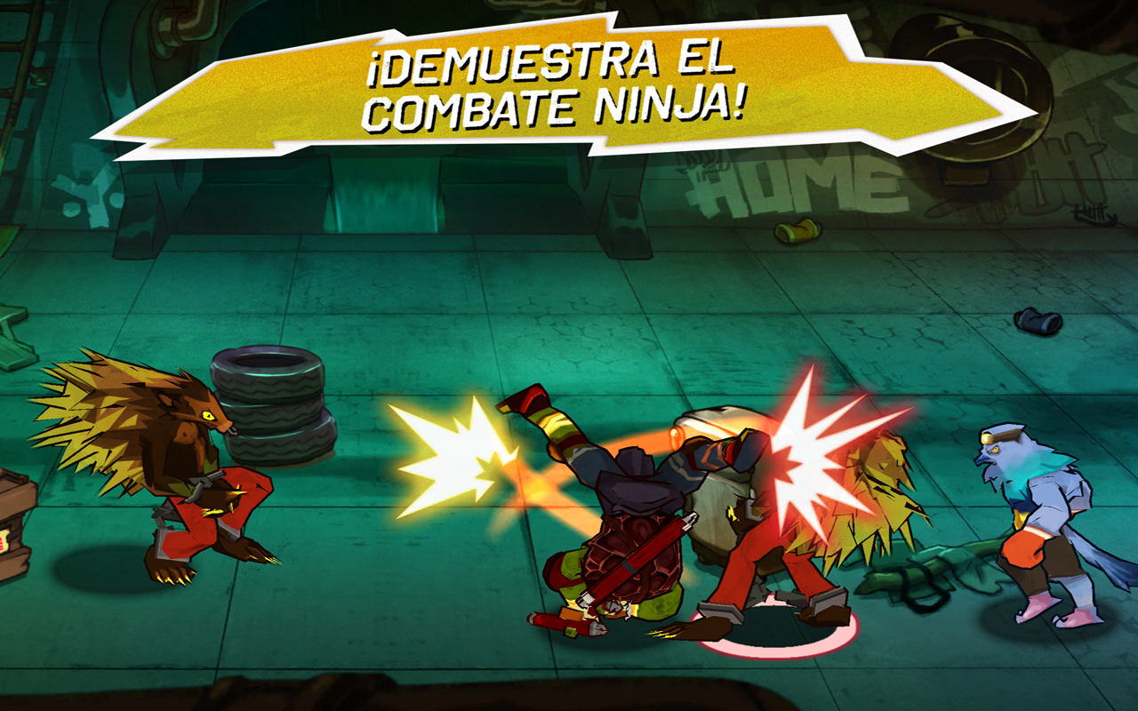 NINJA TURTLES - screenshot