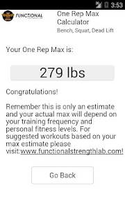 Download One Rep Max Calculator By Brian Dick Apk Latest Version