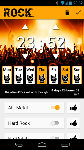 【免費工具App】Rock Alarm Clock Pro-APP點子