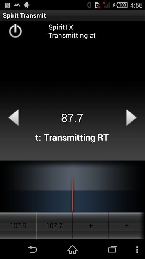 Android application SpiritTransmit Root XperZ only screenshort